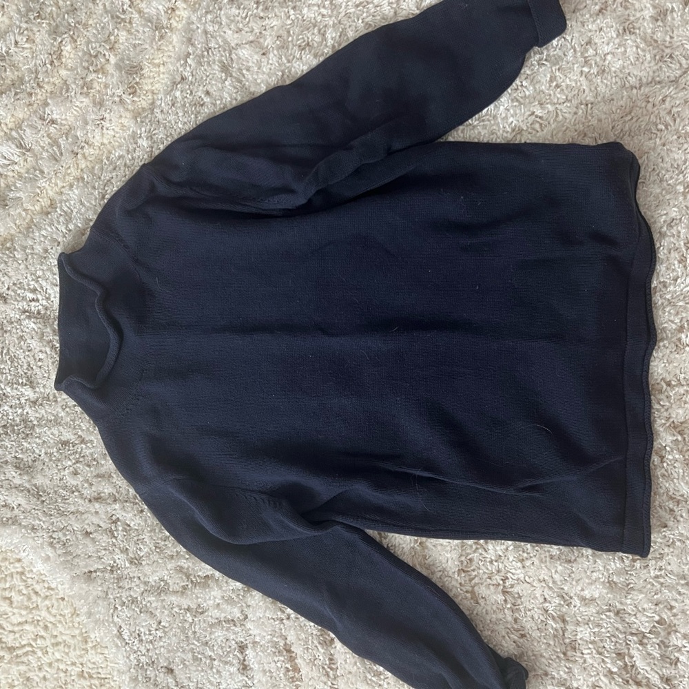 The Normal Brand Men's Dark Blue Crewneck Sweater
